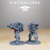 GRIM GUARD ARMORED SOLDIER WITH MISSILE LAUNCHER