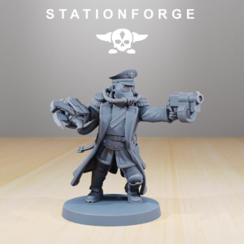 GRIM GUARD OFFICER WITH BOLT PISTOL
