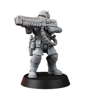 OLD GUARD STORMTROOPER WITH PLASMA GUN