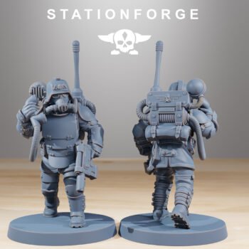 GRIM GUARD IRONCLADS RADIO OPERATOR