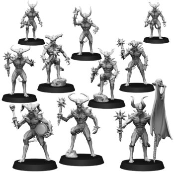 SATARIELS SERVANTS (10U)