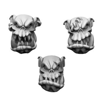 ORC WARBOYZ 2H HEADS