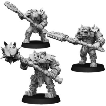 ORC SERG WITH HEAVY WEAPONS (3U)