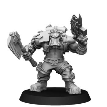 ORC SPECIAL FORCES SERG WITH AXE