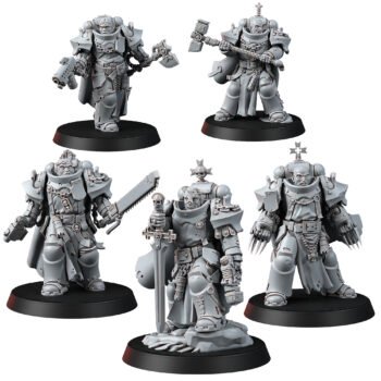 IMPERIAL CHAPTERHOUSE TEMPLAR BROTHER SQUAD (5U)