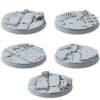 SIDEREUM SYSTEM IMPERATORS HEAVY MILITUM 40MM BASES (5U)