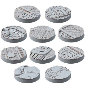 GUILD OF IRONKIN 25MM BASES (10U)