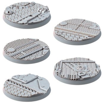 GUILD OF IRONKIN 40MM BASES (5U)