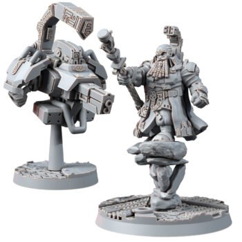 GUILD OF IRONKIN KILDRAK THE GRAY WITH A DRONE (2U)