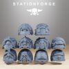 SOCRATIS CRUSADERS SHOULDER PADS
