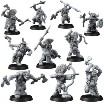 WILD WEST ORKZ NATIVE SQUAD (10U)