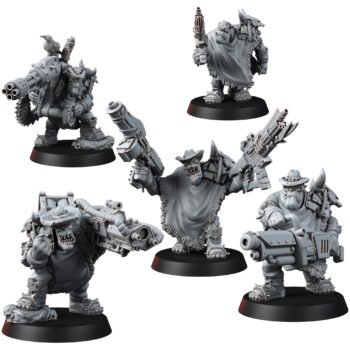 WILD WEST ORKZ SHARPSHOTAH SQUAD (5U)