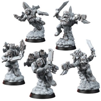 WILD WEST ORKZ JUMPERS SQUAD (5U)