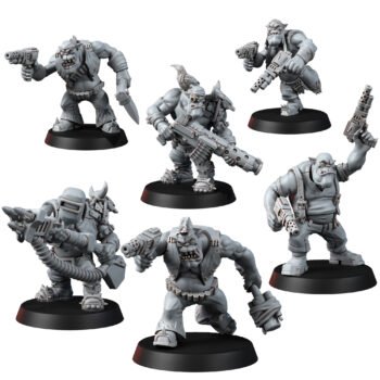 WILD WEST ORKZ KOOL BULLBOYZ (6U)