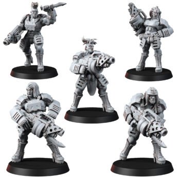IMPERIAL WASTELAND BRUTE GANGERS (5U)