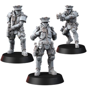 IMPERIAL CYBERHIVE POLICE OFFICERS (3U)
