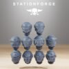 SOCRATIS RAVAGERS HEADS (10U)