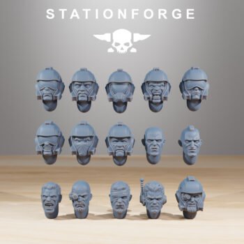 VASKAR INFANTRY HEADS (15U)