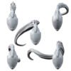 AETERNI BATTLEDANCERS PONYTAIL HEADS (5U)