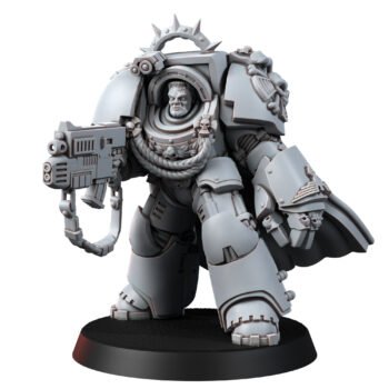 IMPERIAL EXOLOTHREFTIS CAPTAIN WITH POWER FIST