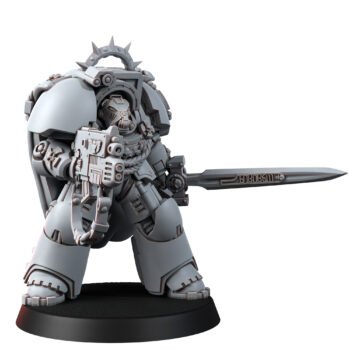 IMPERIAL EXOLOTHREFTIS CAPTAIN WITH RELIC BLADE