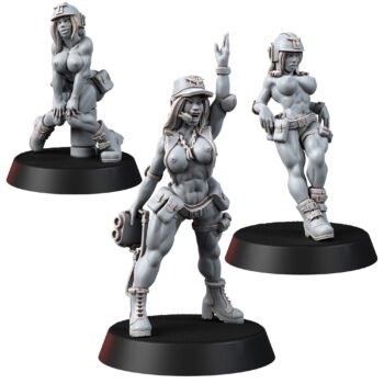 IMPERIAL ARTILLERY CREW PIN-UP (3U)
