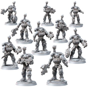 SIDEREUM SYSTEM IMPERATORS INCURSOR WITH SERVOSPY (10U)