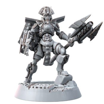 NECROYD LEADER WITH BLAST STAFF AND WRIST MOUNTED CROSSBOW