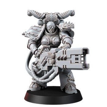 LEGIONNAIRES OF EXCESS FEMALE WARRIORS WITH NOISE CANNON V1