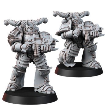 LEGIONNAIRES OF EXCESS MALE WARRIORS WITH BLASTERS (2U)