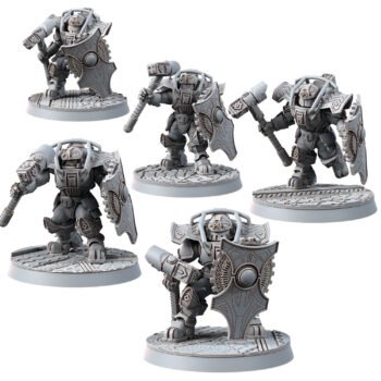 FEDERATION OF TYR MINOTAURS HAMMERSQUAD (5U)