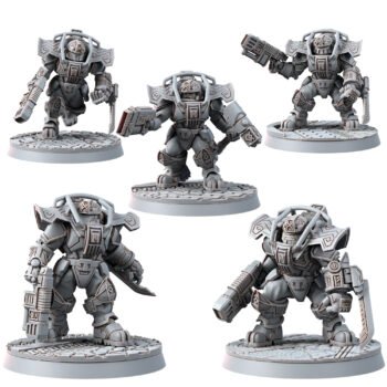 FEDERATION OF TYR MINOTAURS BLADESQUAD (5U)