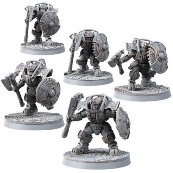 FEDERATION OF TYR MINOTAURS AXESQUAD (5U)