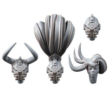 LEGIONNAIRES OF EXCESS HEADS SET (4U)