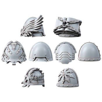 LEGIONNAIRES OF EXCESS SHOULDER PADS (4U)