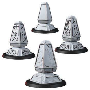 NECROYD SCENERY TERRAIN OBELISKS
