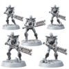NECROYD TOMB FIGHTERS DOUBLE BARREL RIFLES (5U)