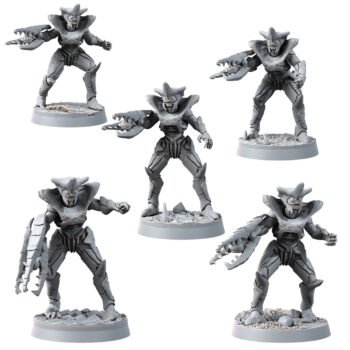 DEMONIC VOID REALMS VOIDBORNE ELITES WITH GUNS (5U)