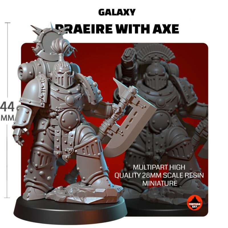 GALAXY PRAEIRE WITH AXE