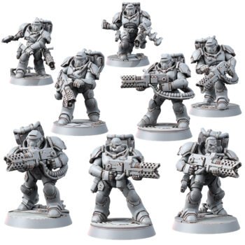 ARMATIS MORS WARRIORS CALIDUS SQUAD (8U)
