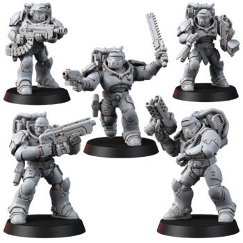 ARMATIS MORS WARRIORS INCIDUS SQUAD (5U)
