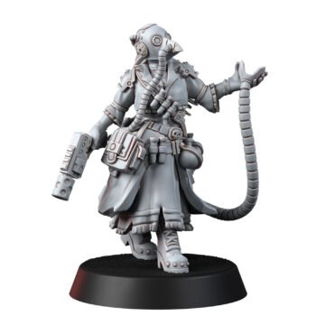 STACK CITY ELODIE CHEM DEALER WITH PLAGUE MASK