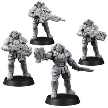 IMPERIAL GRIMDARK SCOUTS V4 (4U)