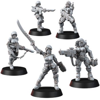 IMPERIAL FEMALE CORPS GUARDBABE PATROLS (5U)