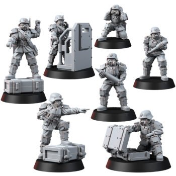 KALEDON FORTIS HEAVY BATTERY TROOPS (7U)