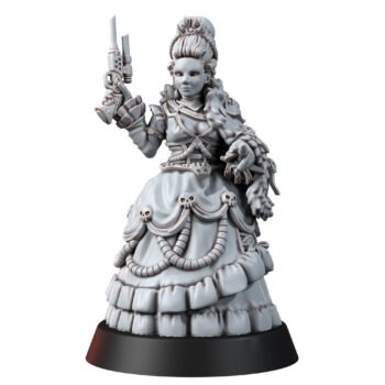 STACK CITY JOSEFINA NOBLE COURTIER WITH MASK