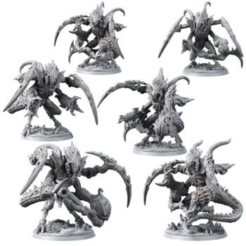 COSMIC DEVOURER SWARM WARRIORS (6U)