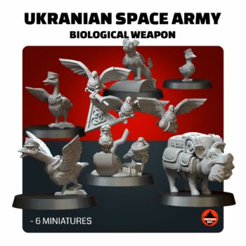 UKRAINIAN SPACE ARMY BIOLOGICAL WEAPON (6U)