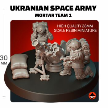 UKRAINIAN SPACE ARMY MORTAR TEAM 1