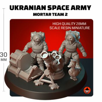 UKRAINIAN SPACE ARMY MORTAR TEAM 2